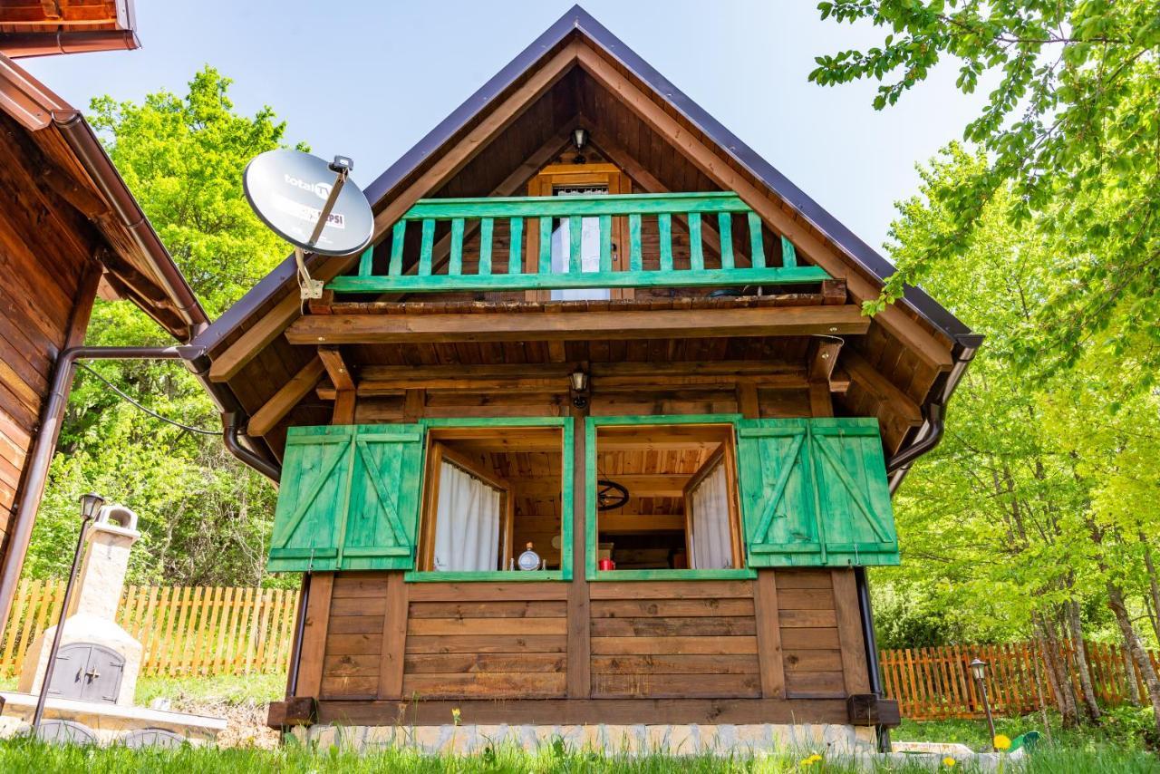 Drvene Kuce Suska - Wooden Houses Suska Zaovine ภายนอก รูปภาพ