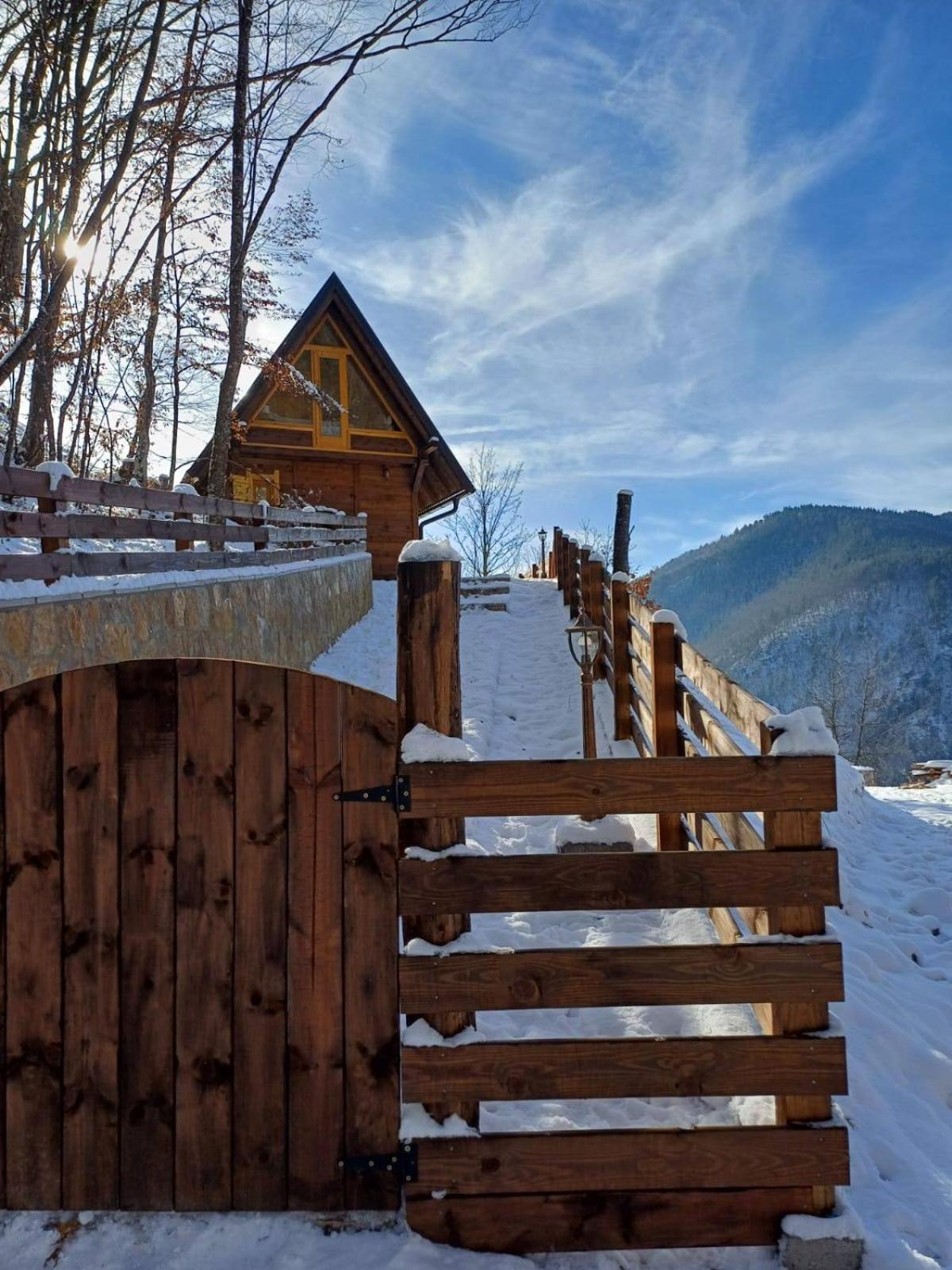 Drvene Kuce Suska - Wooden Houses Suska Zaovine ภายนอก รูปภาพ