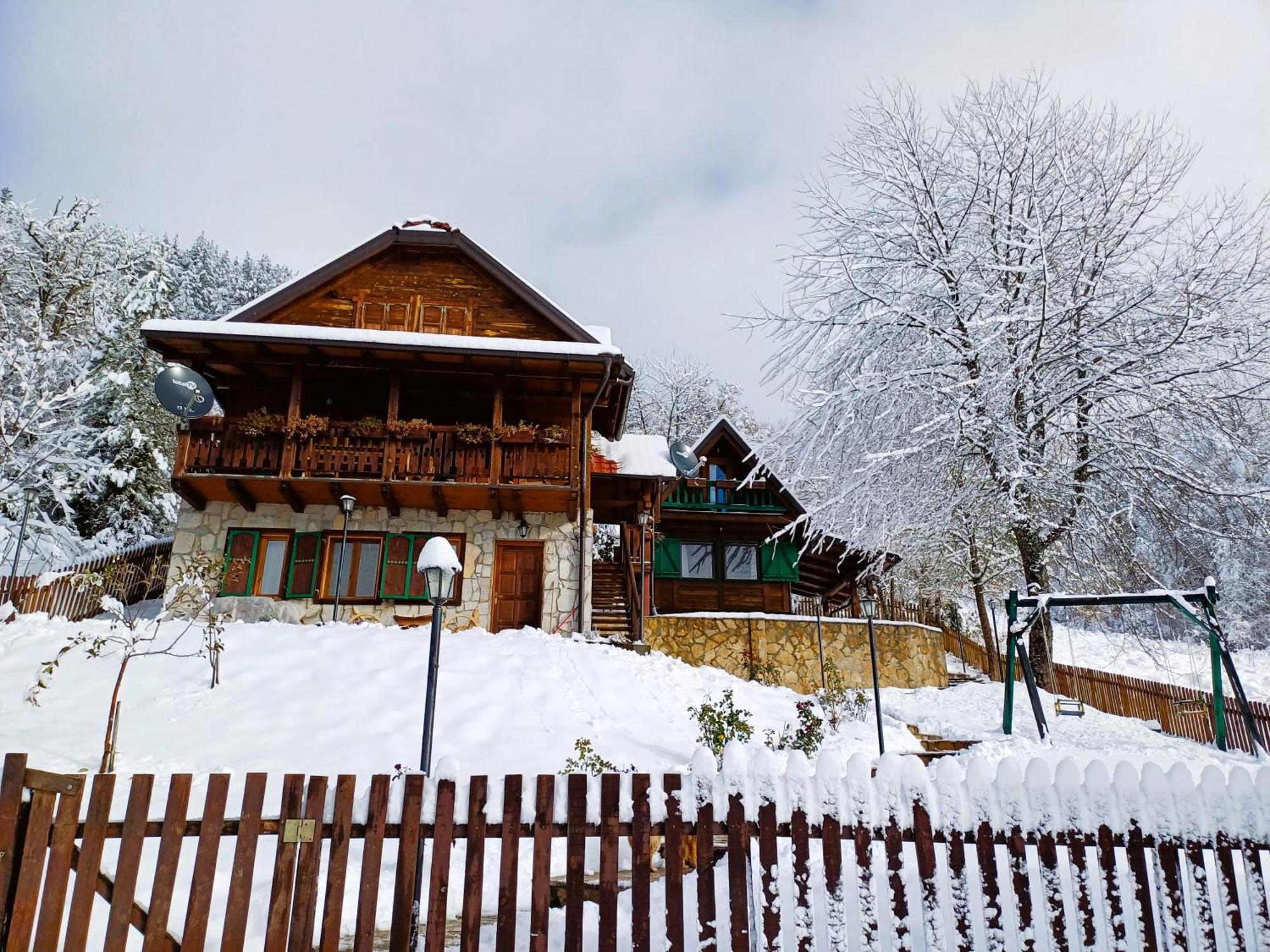 Drvene Kuce Suska - Wooden Houses Suska Zaovine ภายนอก รูปภาพ